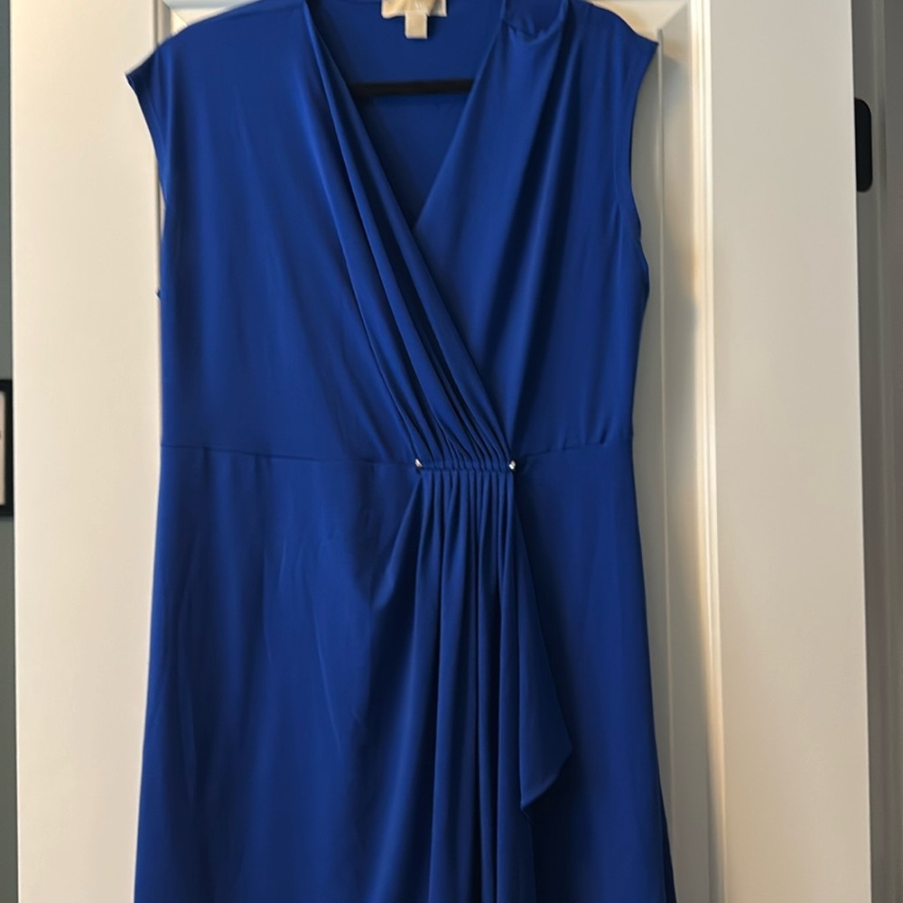 Like new, Michael Kors cobalt blue dress